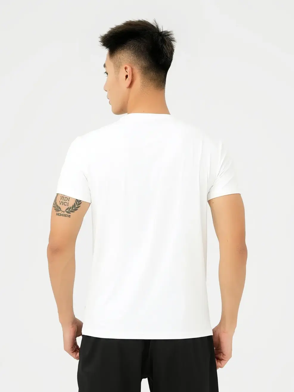 Bộ Đồ Nam In Họa Tiết - Trắng - M