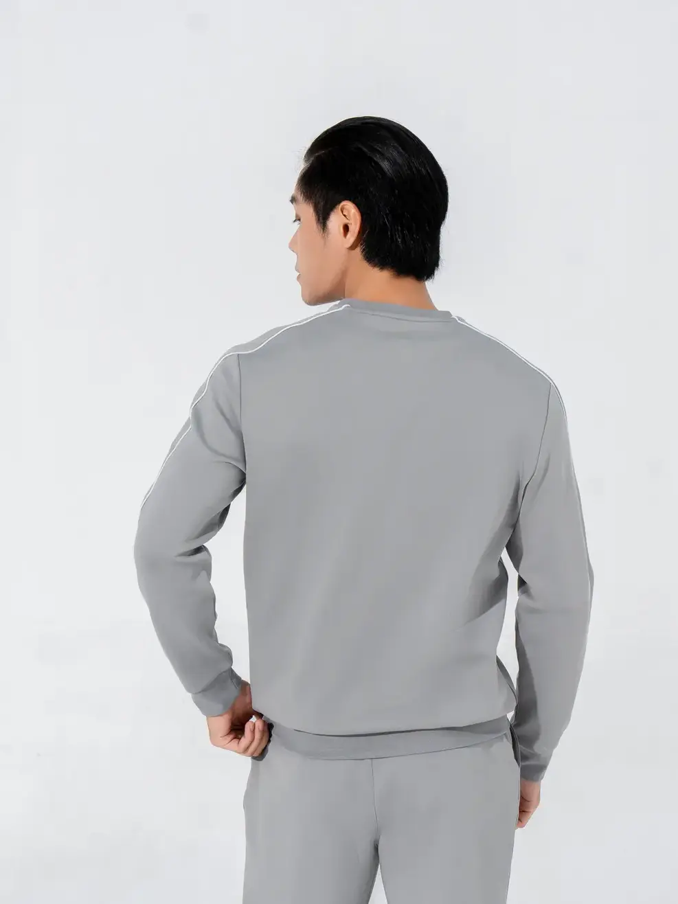 Bô đông nam thể thao in chữ Caution - Ghi Sáng - M