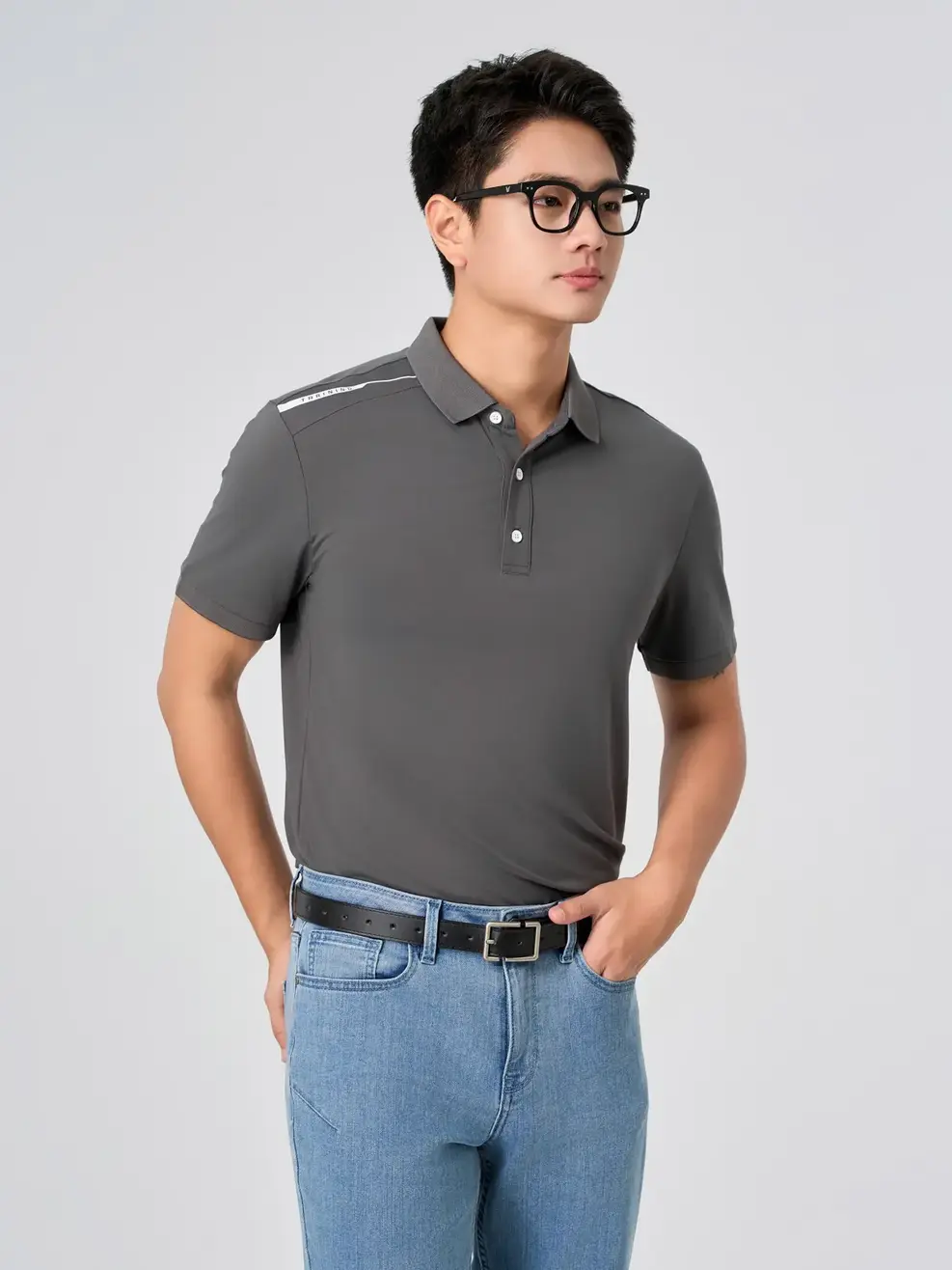 Áo Polo Ponte Roma Cool In Vai - XÁM 065 - M