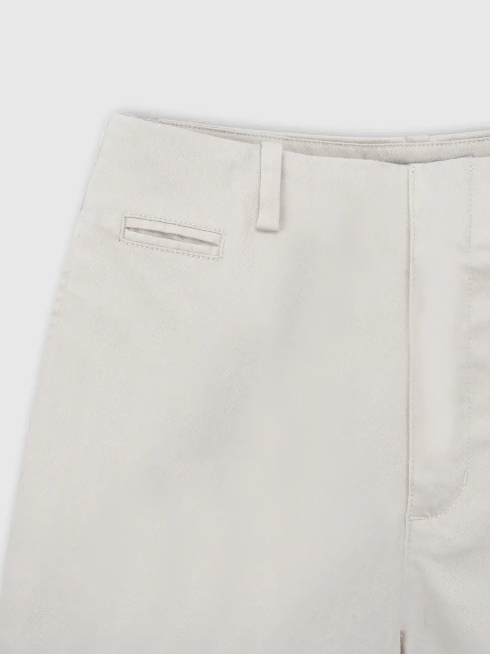 Quần Shorts Nữ Khaki Stretch Cạp Liền - Be 006 - 26