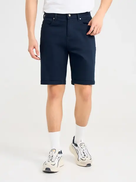 Quần Short Jeans Nam Denim Like Gập Gấu