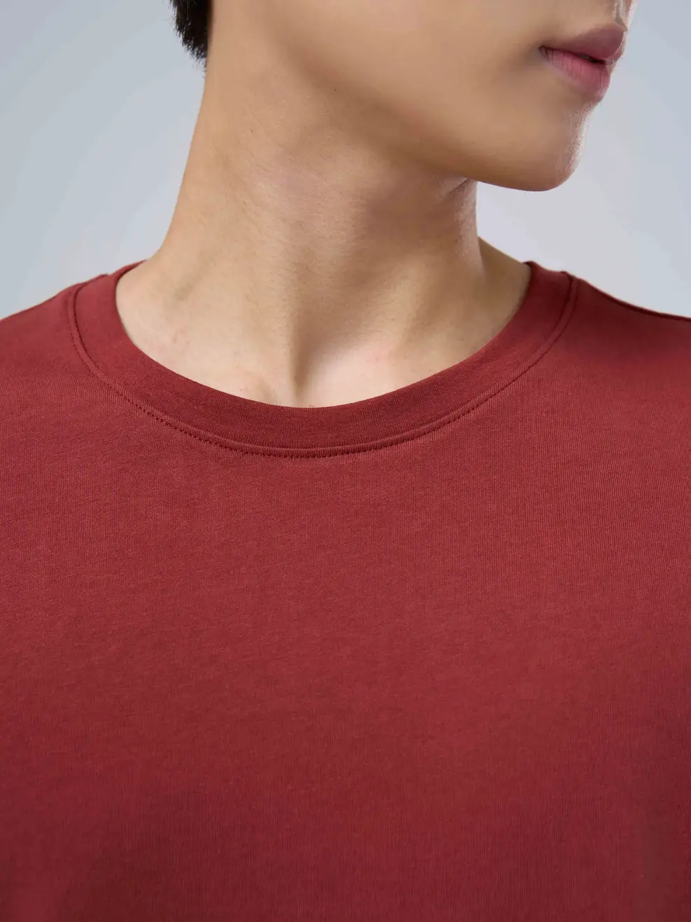 Áo thun nam LOGO YODY - Nâu - M