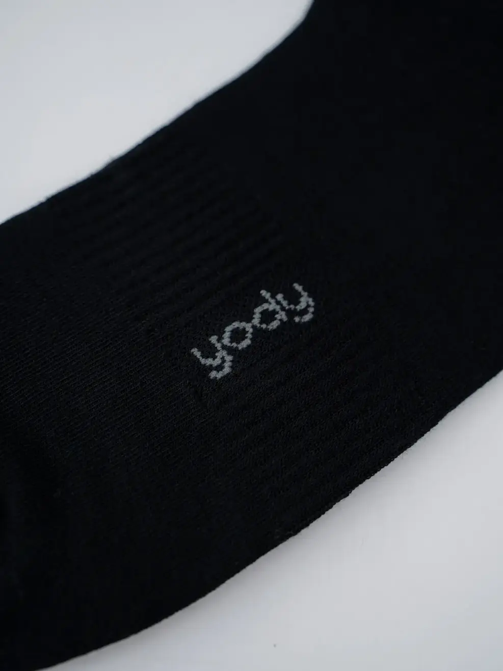 Tất Nam Modal Cổ Lửng Dệt Gân Bàn Combo2 - ĐEN 002 - F