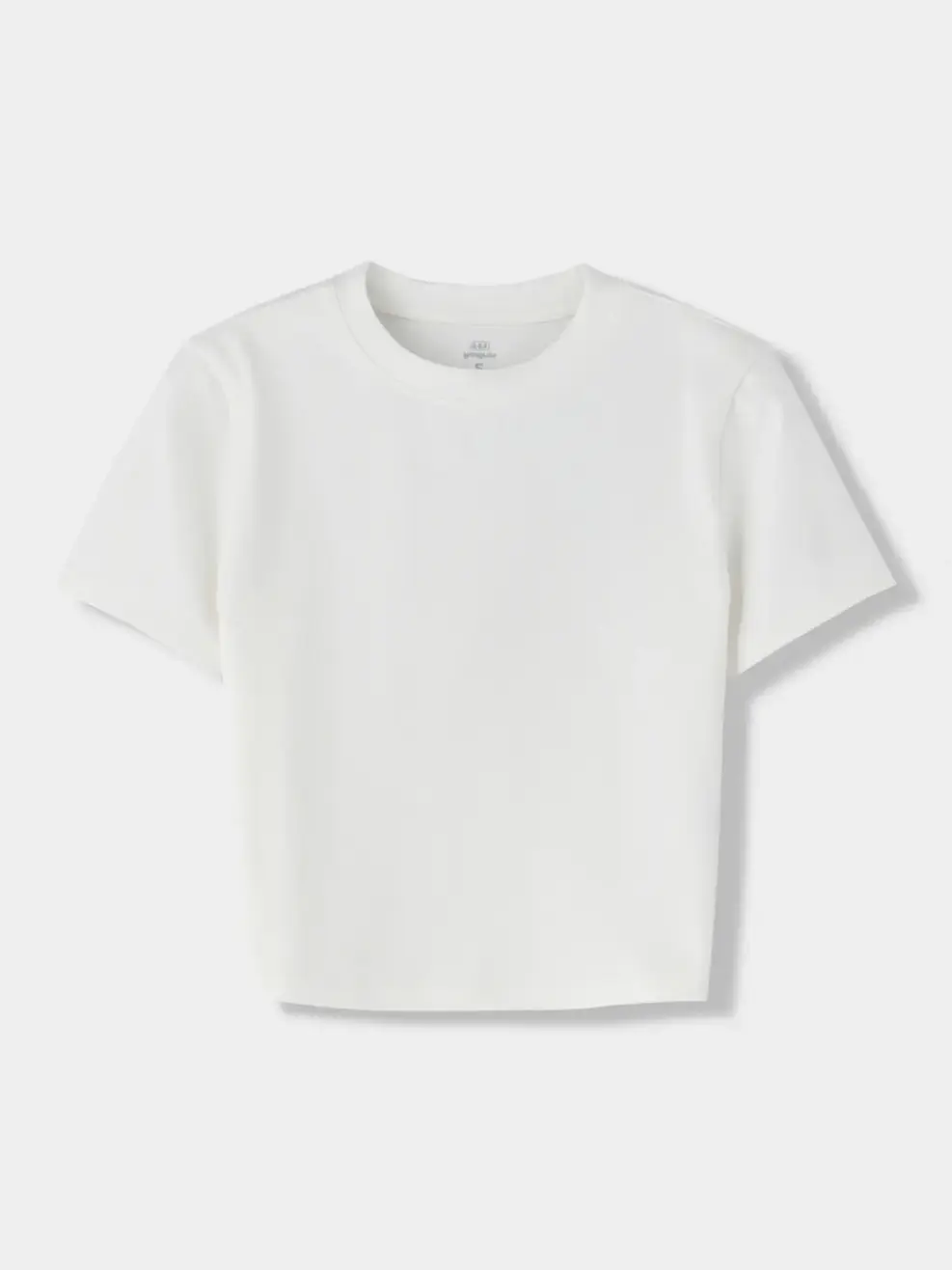 Áo Phông Croptop Yoguu - Trắng 001 - S