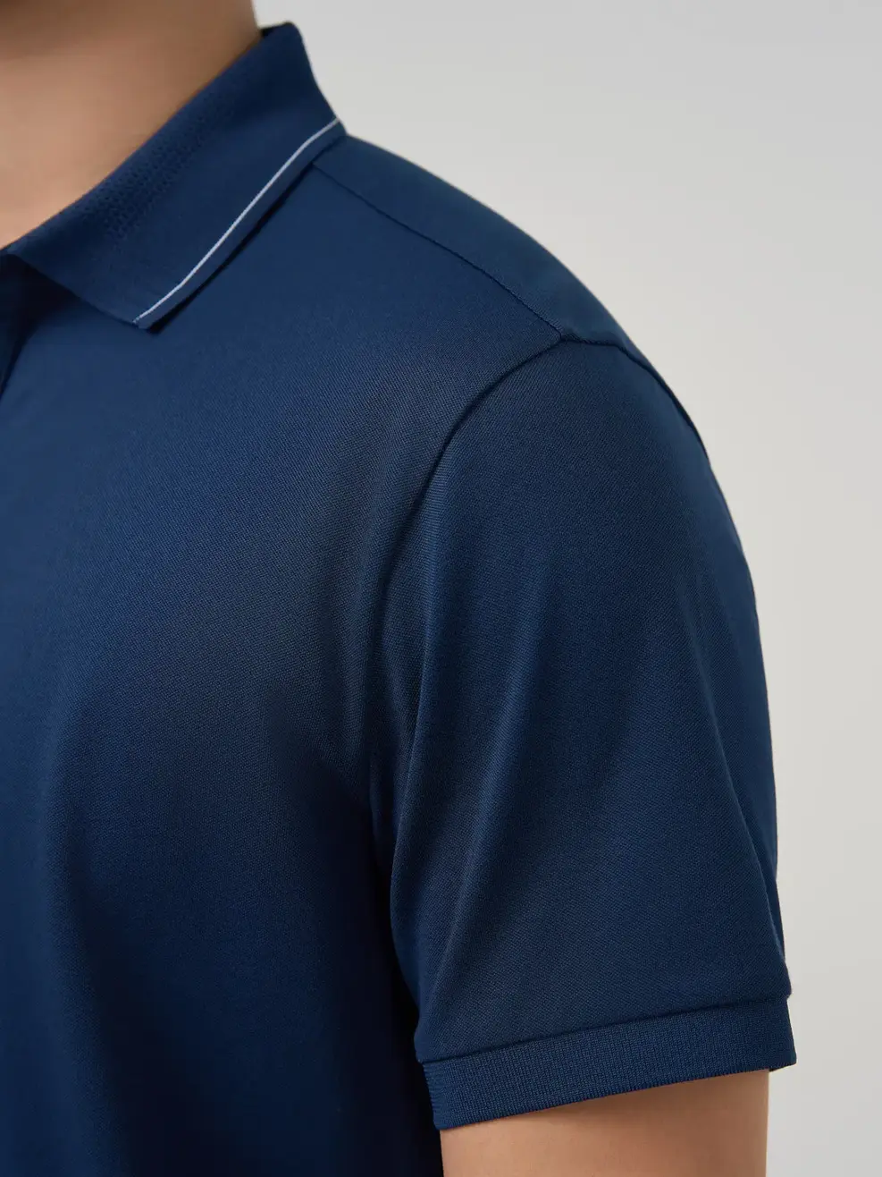 Áo Polo Nam Mắt Chim Cơ Bản Dáng Suông - Tím Than 006 - S