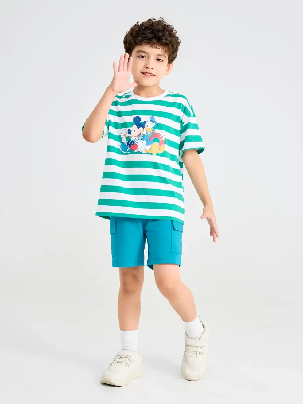 Quần Trẻ Em Da Cá Túi Hộp - Xanh ngọc - 2-3