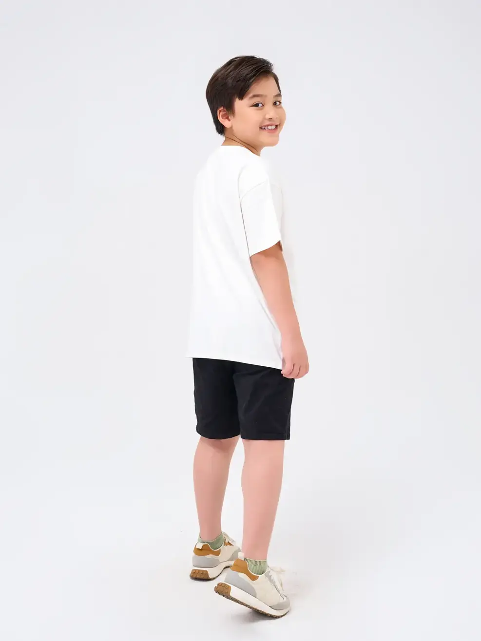 T-shirt kid bé trai lớn in play game 2 - Trắng - 12