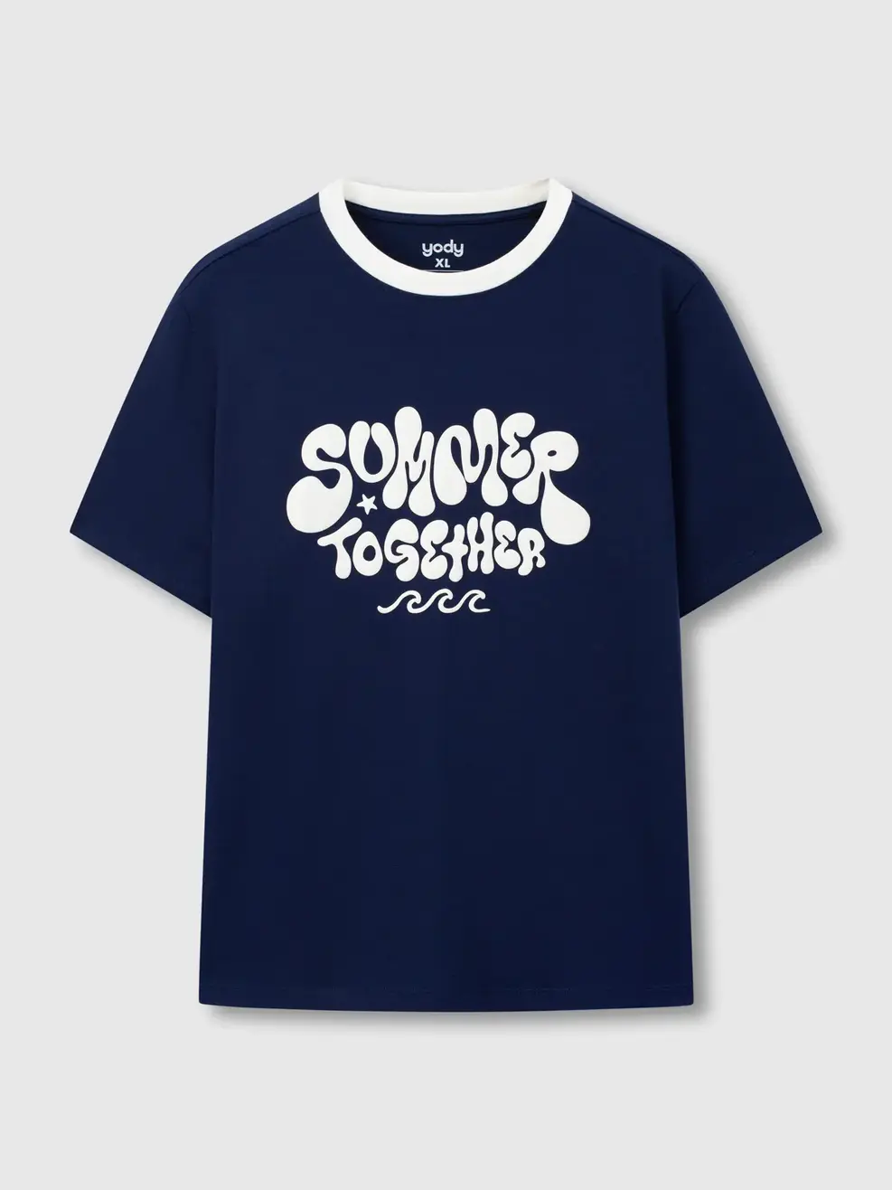 Áo Phông Summer Together - Tím Than 058 - XL