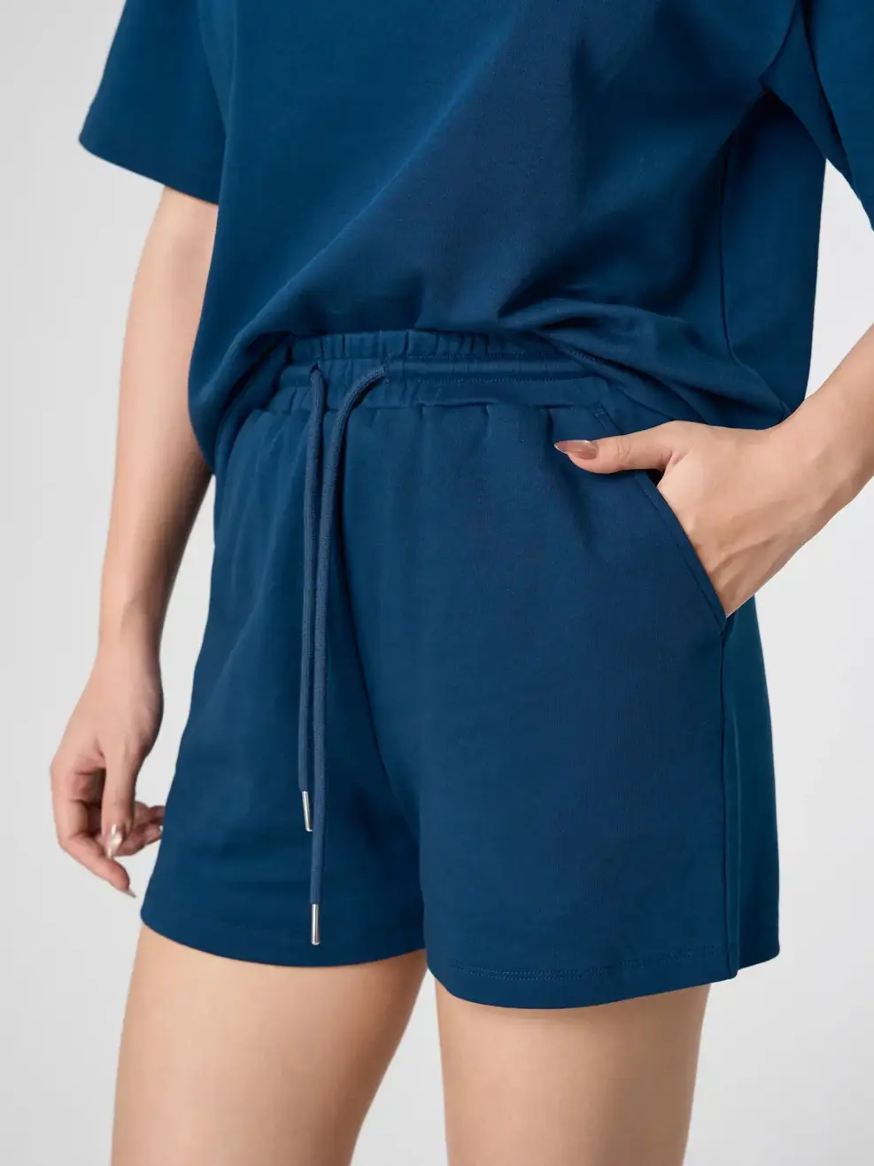 Bộ Đồ Bộ Đồ Nữ In Chữ - Tím Than 006 - L