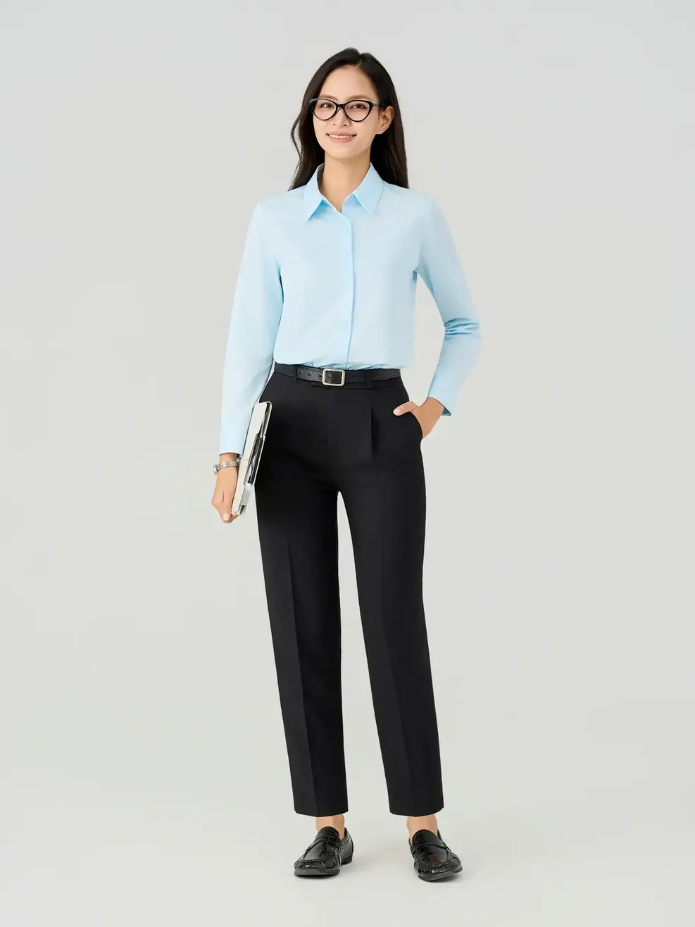 Quần Baggy Essential - Đen 003 - S