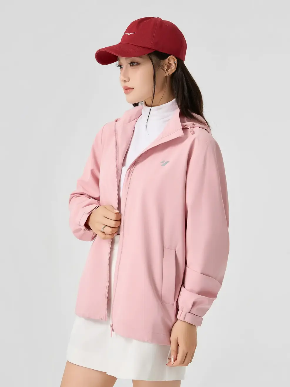 Áo Khoác Gió Nữ Gia Đinh 3C Promax -  Hồng 137 - S