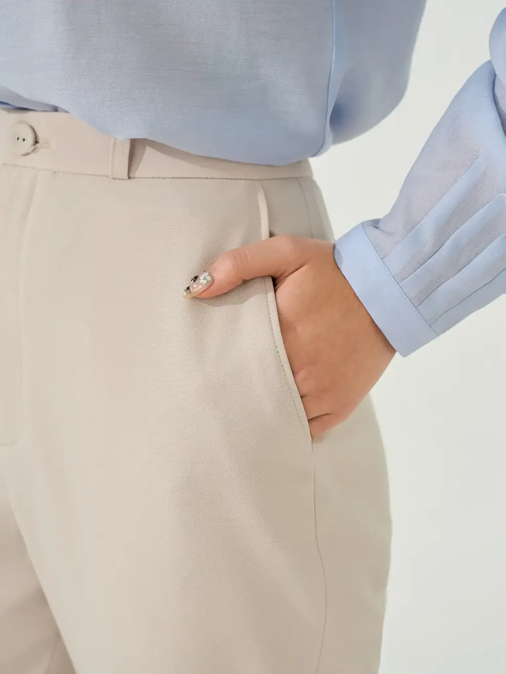 Quần baggy essential - Be 006 - S