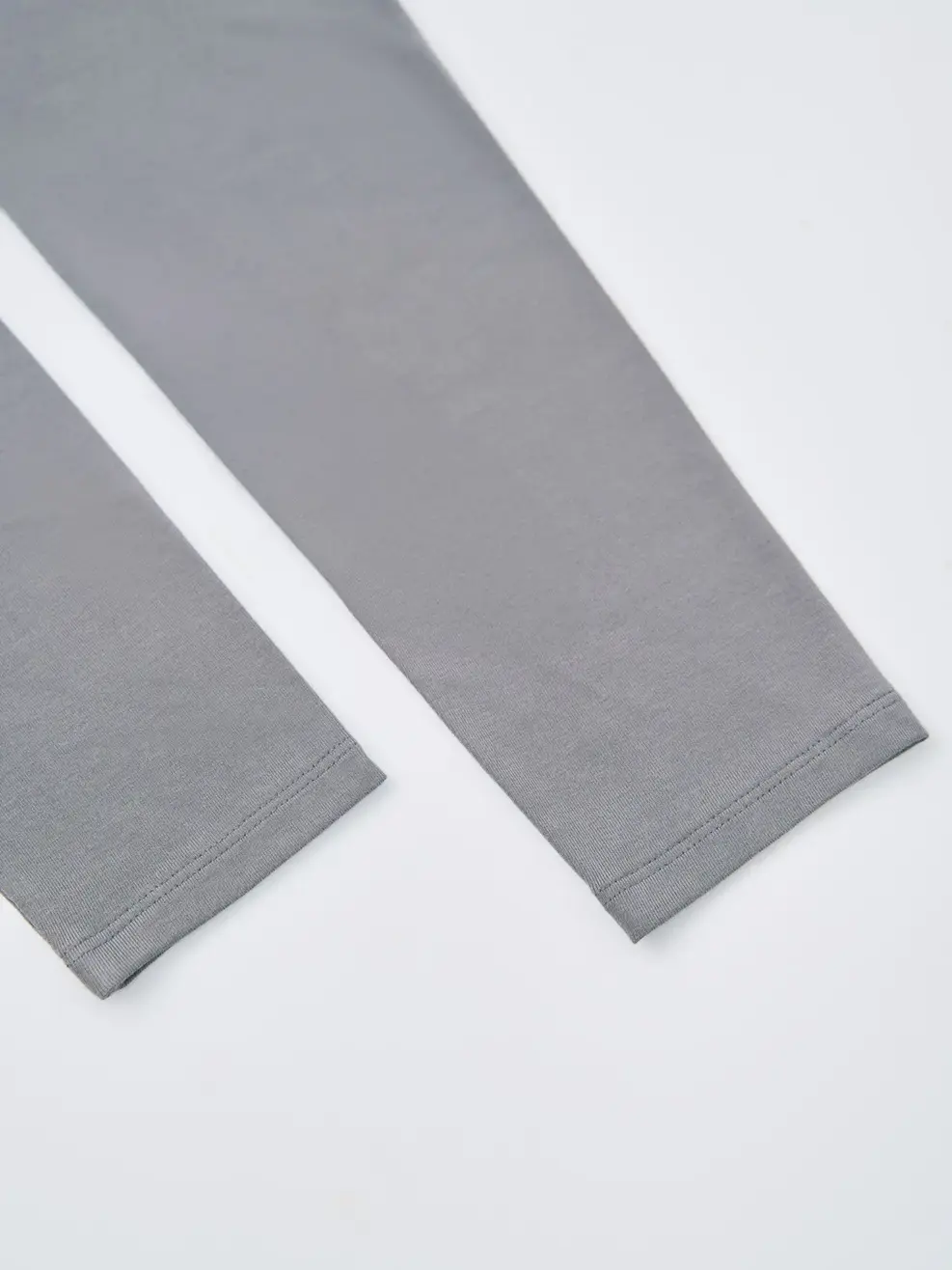 Áo CozyFit trẻ em giữ nhiệt cổ tròn-Xám 010 - 140