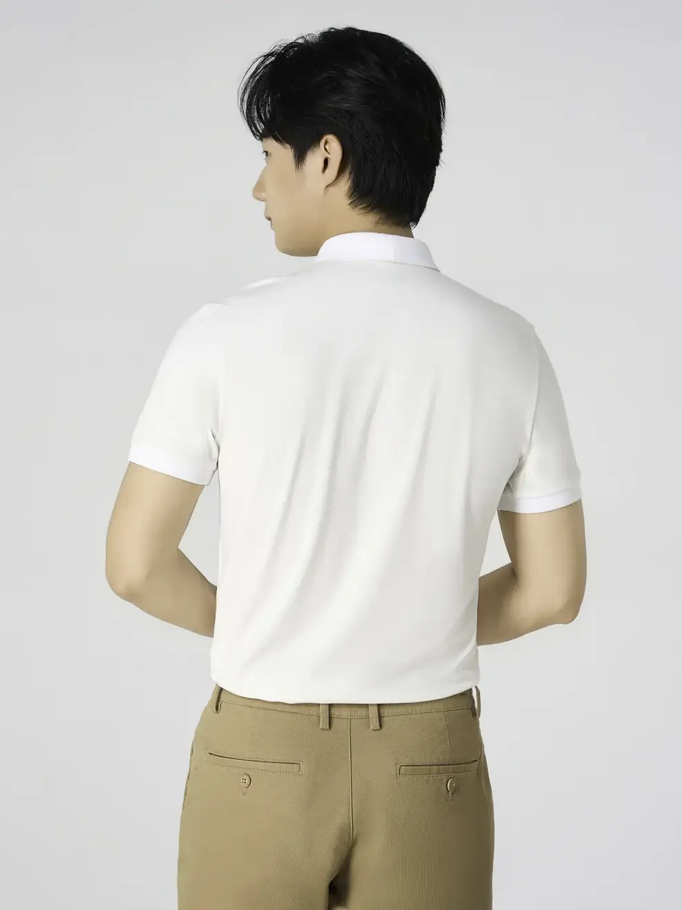 Áo Polo Thể Thao Phối Lưới Thoáng Khí - TRẮNG 012 - M