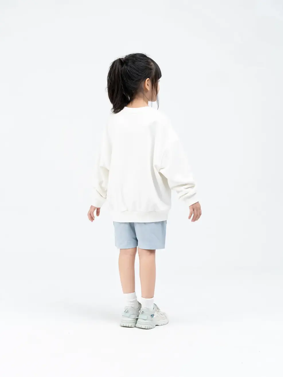 Áo gia đình thêu thỏ - Trắng - 2