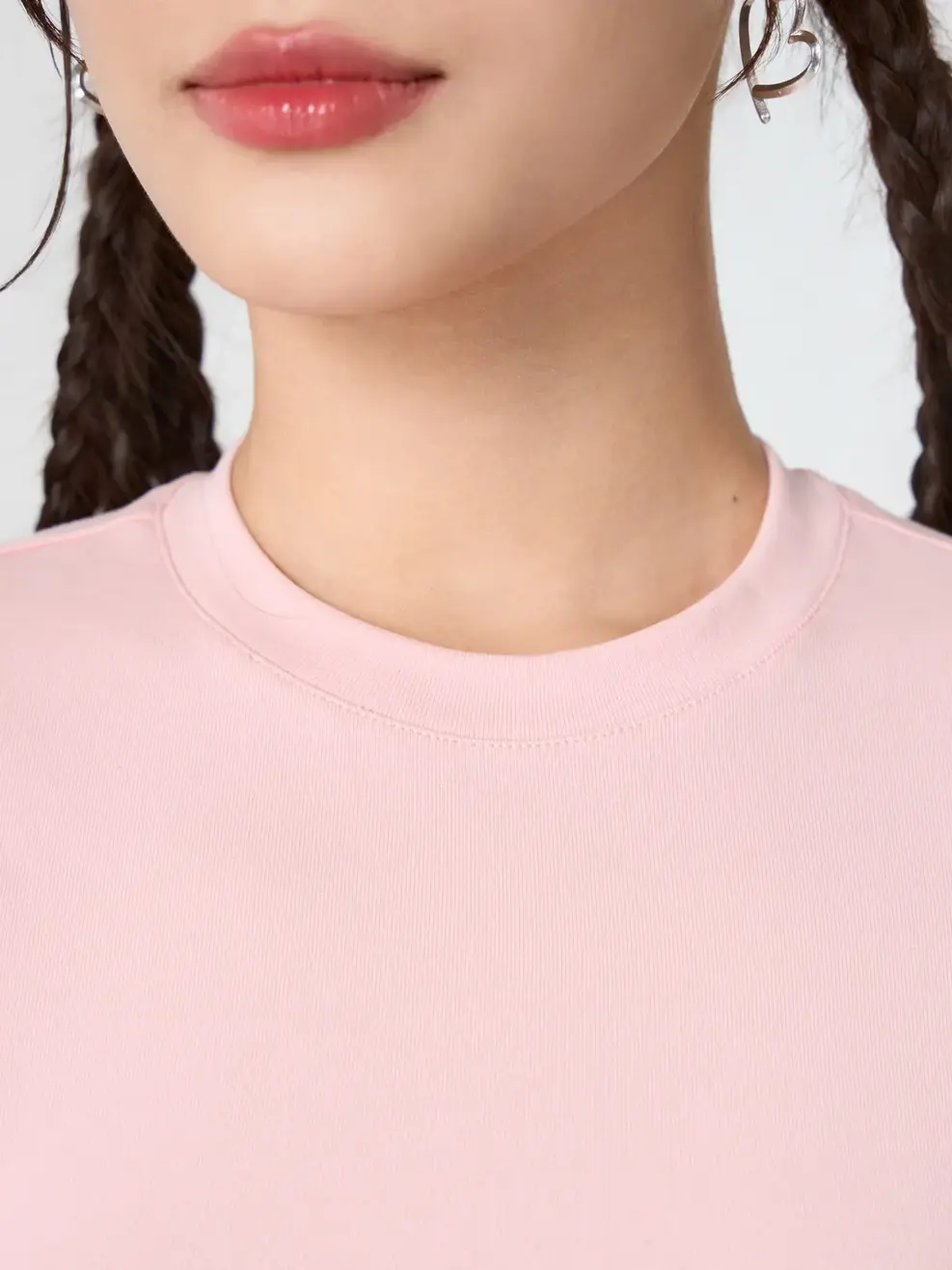 Áo Phông Croptop Yoguu - Hồng 032 - S