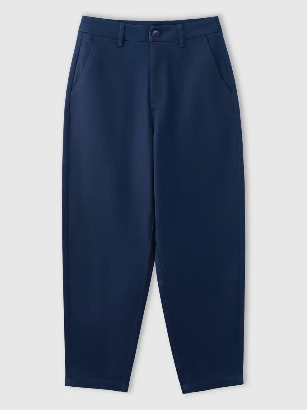 Quần Khaki Nữ Baggy Stretch - Navy 026 - 26