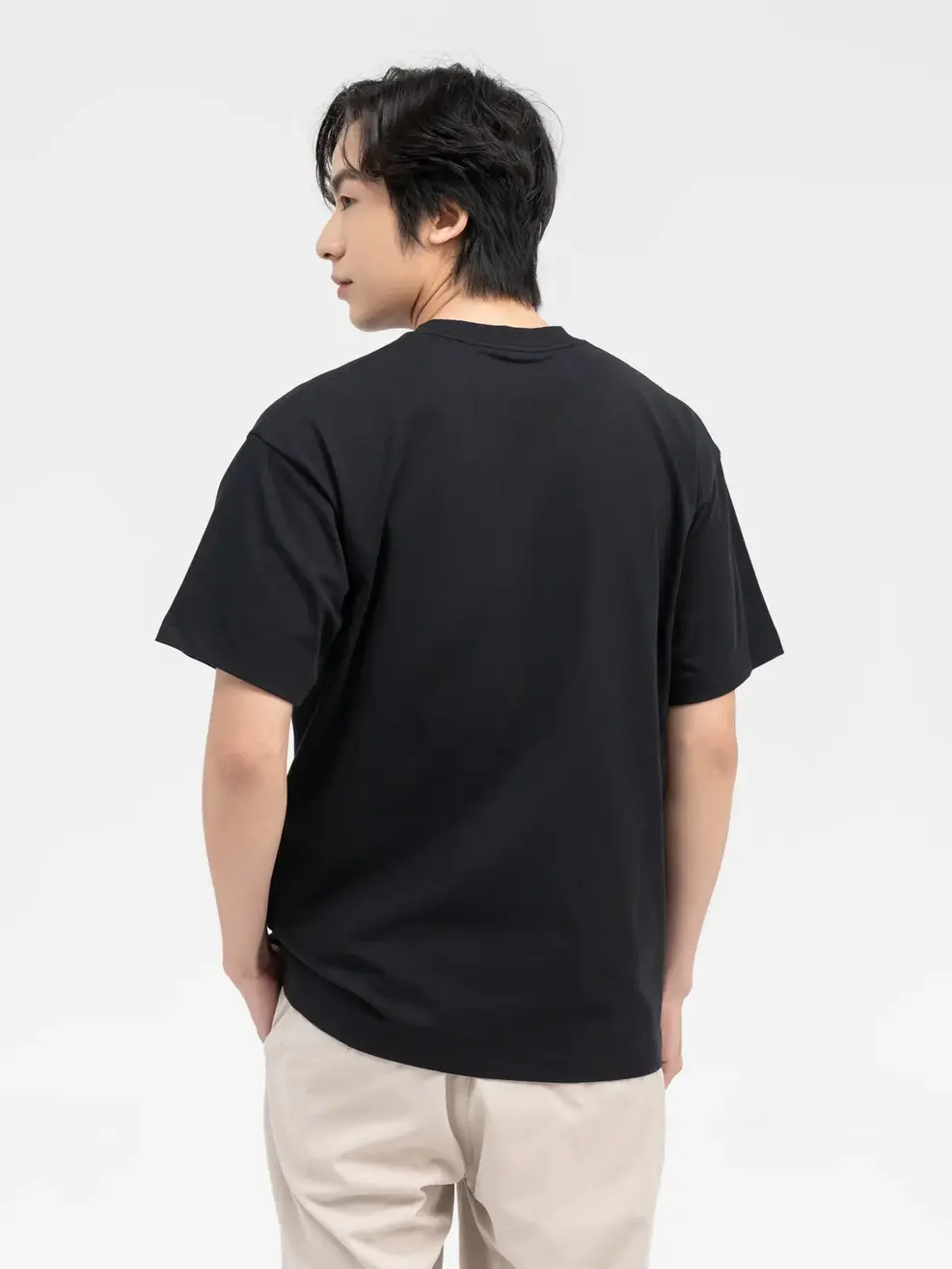 Áo T-shirt Yoguu Censored - Đen - 1