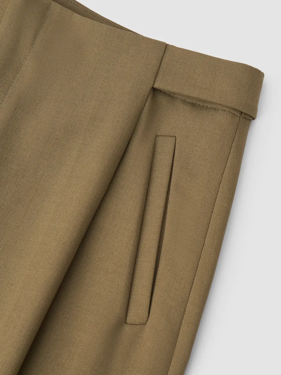 Quần WIDE LEG COLLECTION - Rêu 015 - S