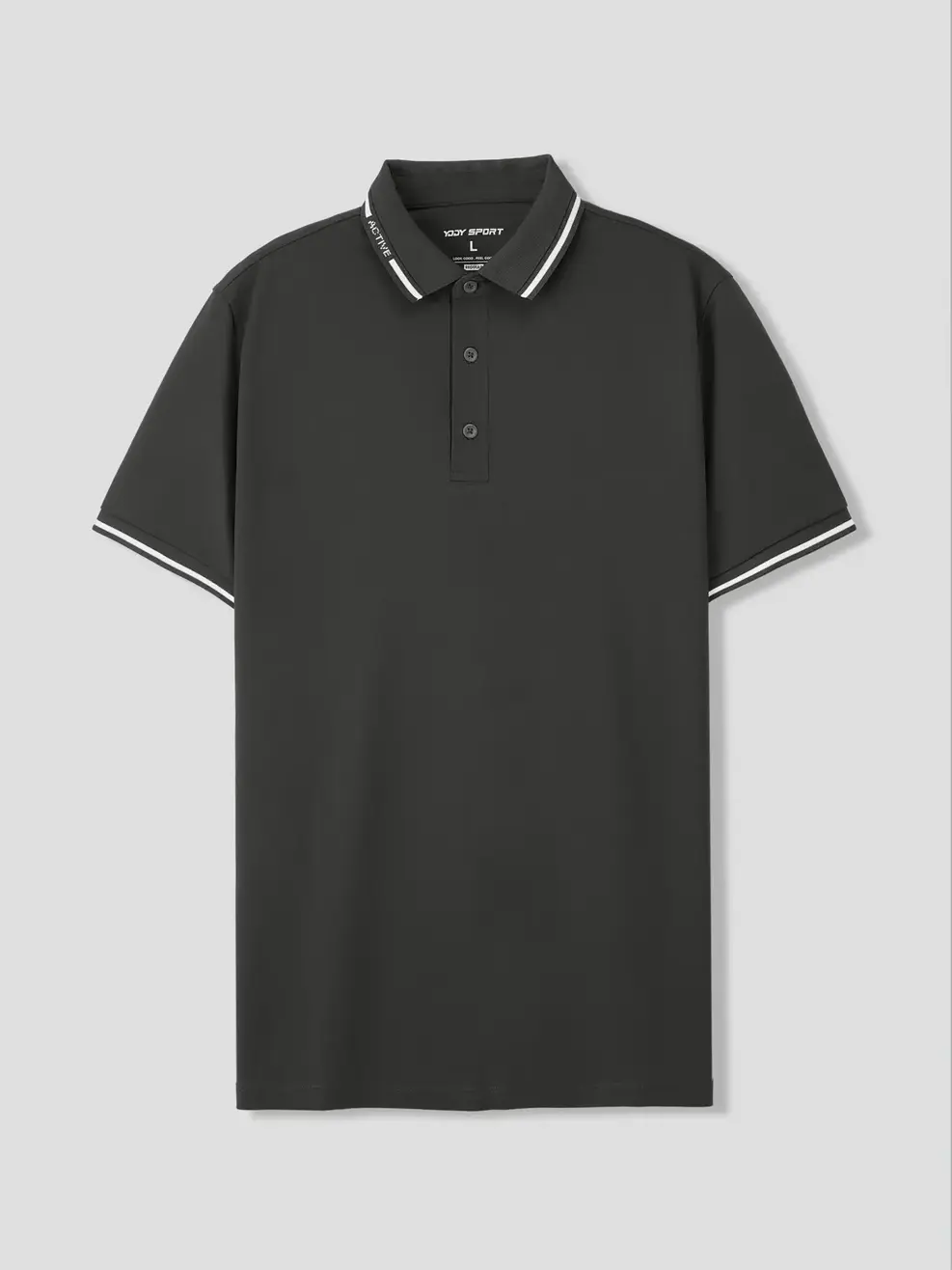 Áo Polo Ponte Roma Cool Dáng Suông - XÁM 064 - XL