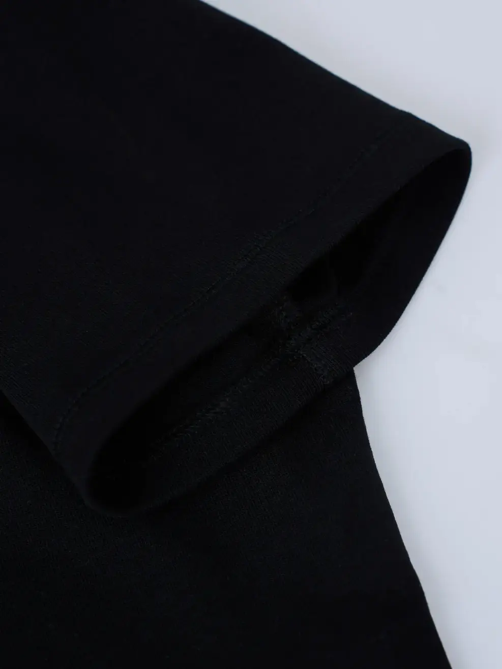 Áo Phông Nữ Crop top Thun Rib - ĐEN 002 - S