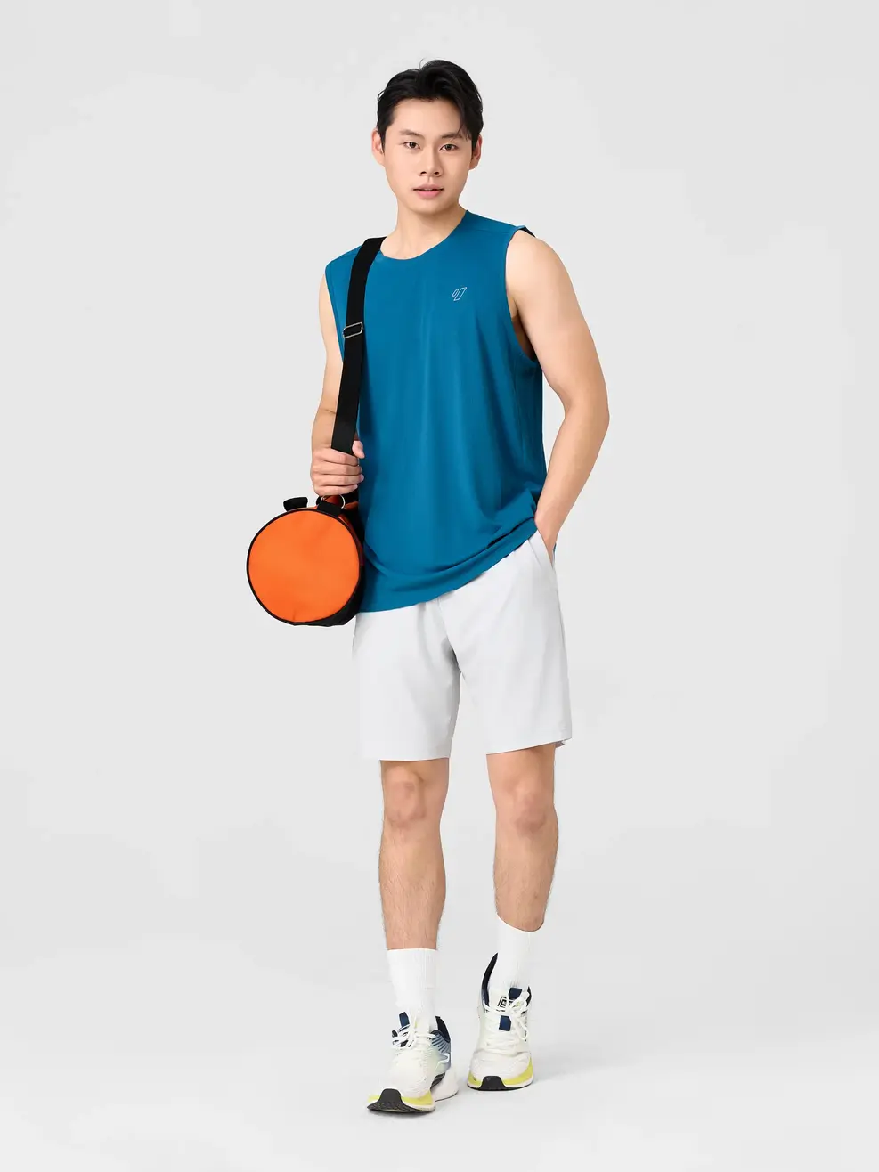 Áo Ba Lỗ Nam Thể Thao Siêu Nhẹ Exdry - màu ngọc lam 001 - M