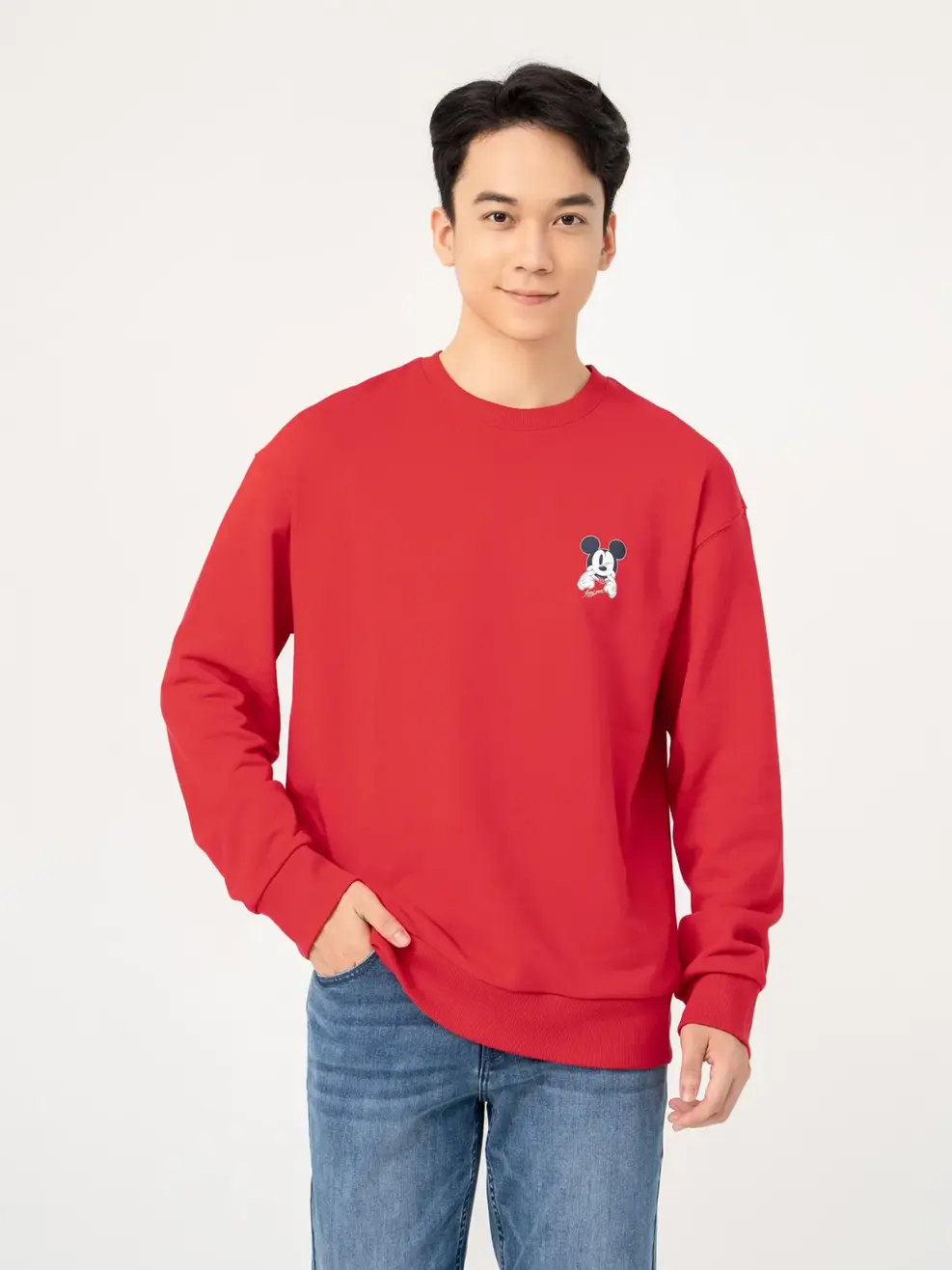 Áo Thun Đông Nam Mickey - Đỏ - M