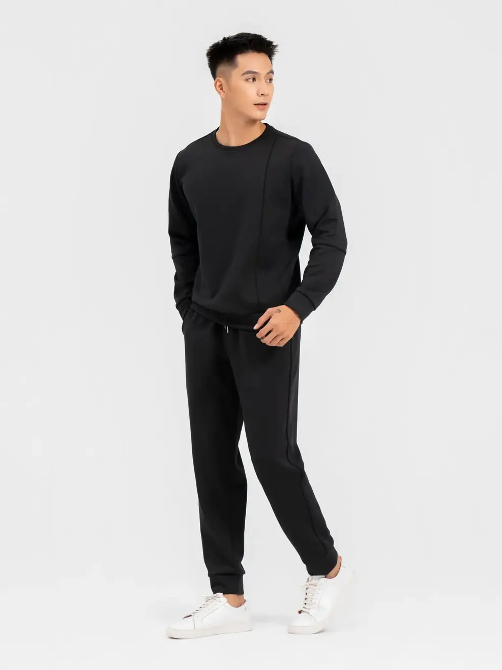 Bộ Đông Nam Phối Lé - Đen - M