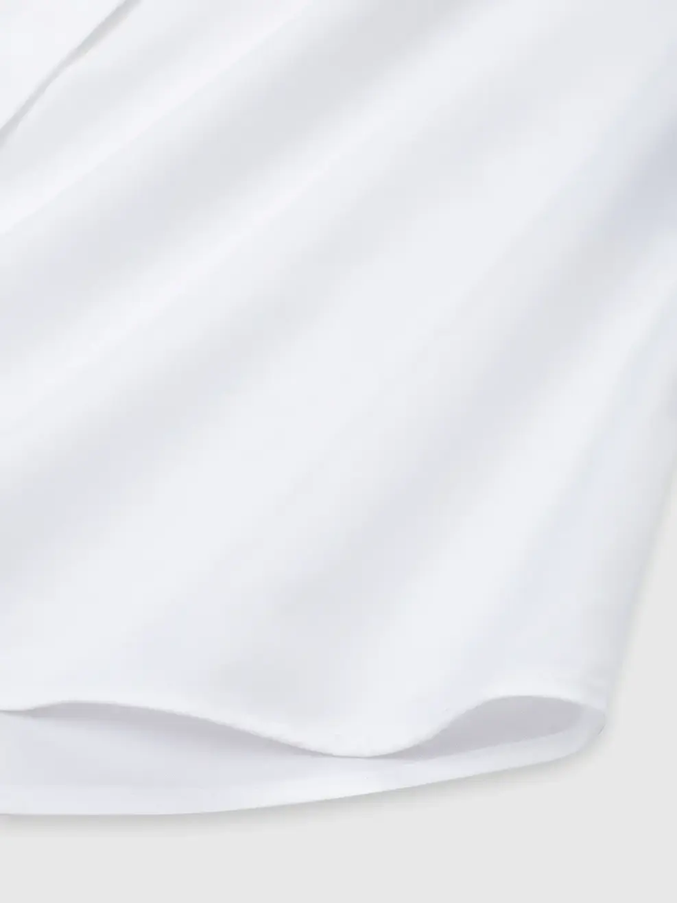 Áo Sơ-mi Ngắn Tay regular fit essential - Trắng 070 - S