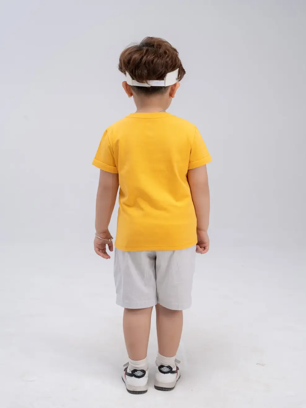 Áo thun kid nhỏ in logo Yody - Vàng - 2