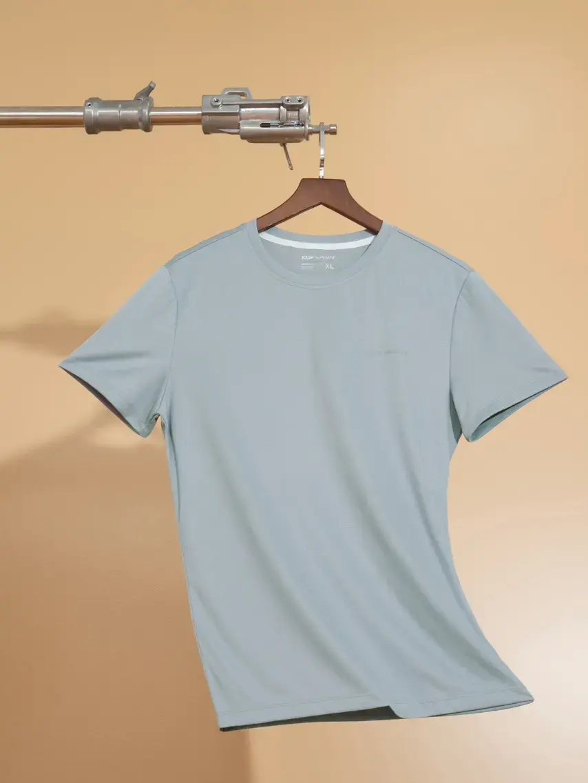 T-shirt thể thao nam - Ghi - M