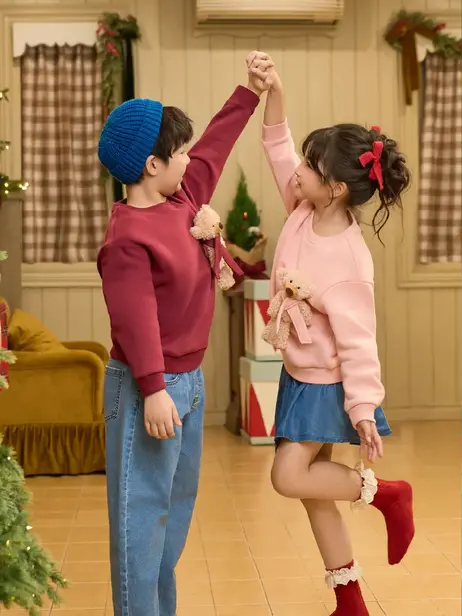 Áo Nỉ Gấu Trẻ Em