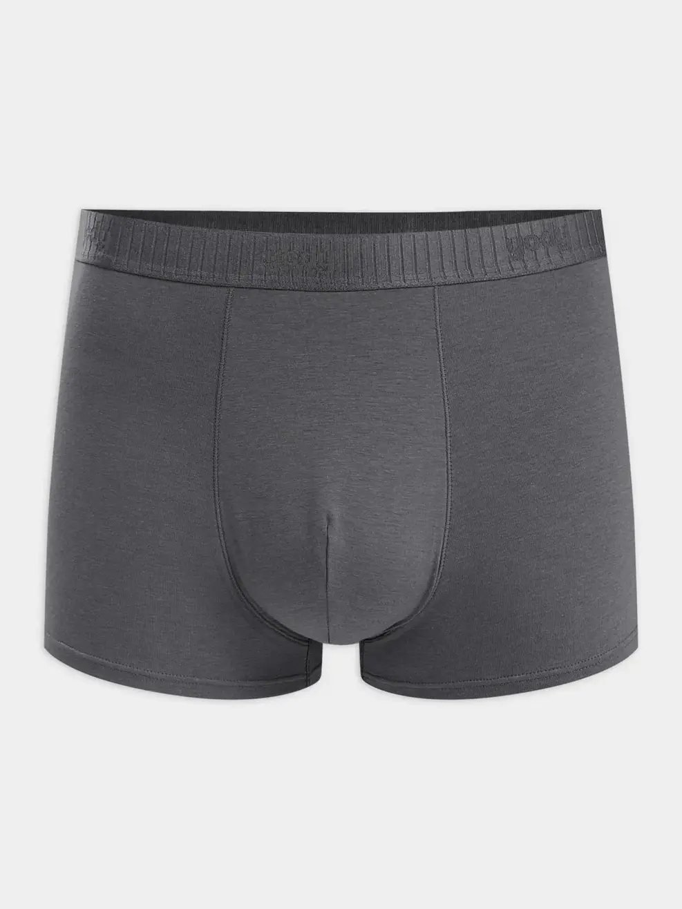 Quần Lót Nam Boxer Phối Cạp Sọc Combo 2 - Xám đậm - M
