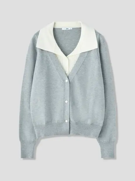 Áo Len Nữ Phối Màu 2 Trong 1