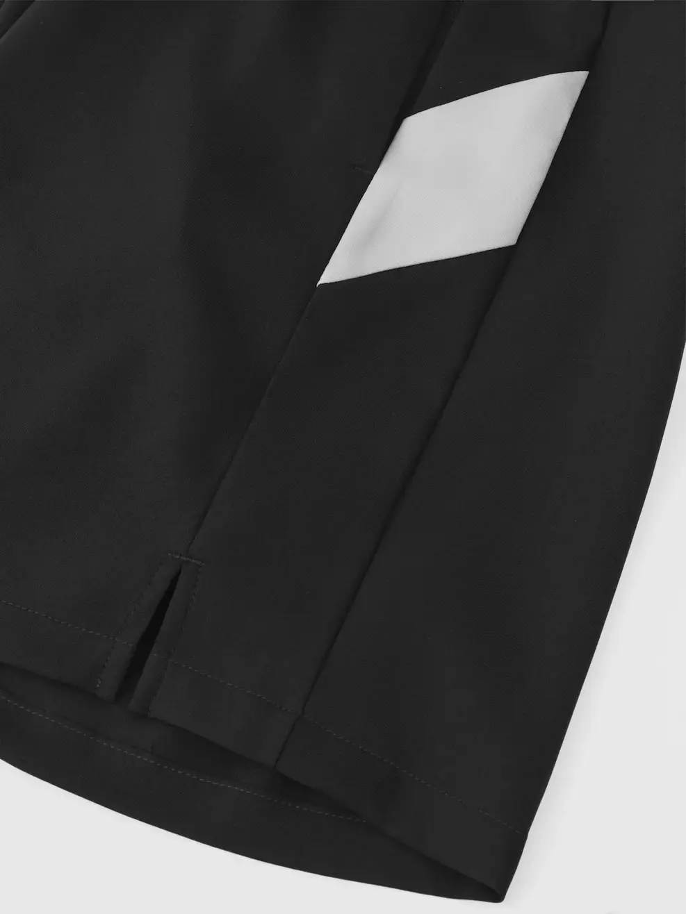 Quần Shorts Thể Thao 6.5 Inch Phối Sườn - ĐEN 002 - 29