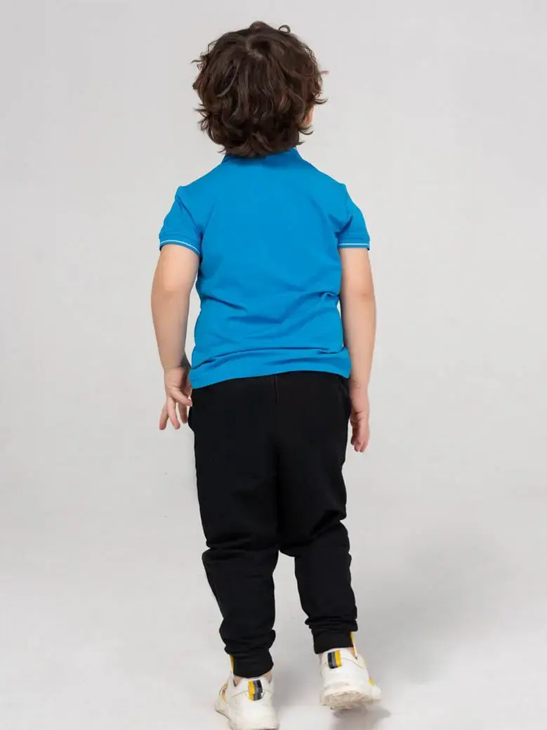 Áo Pima Kid_Xanh dương - 2