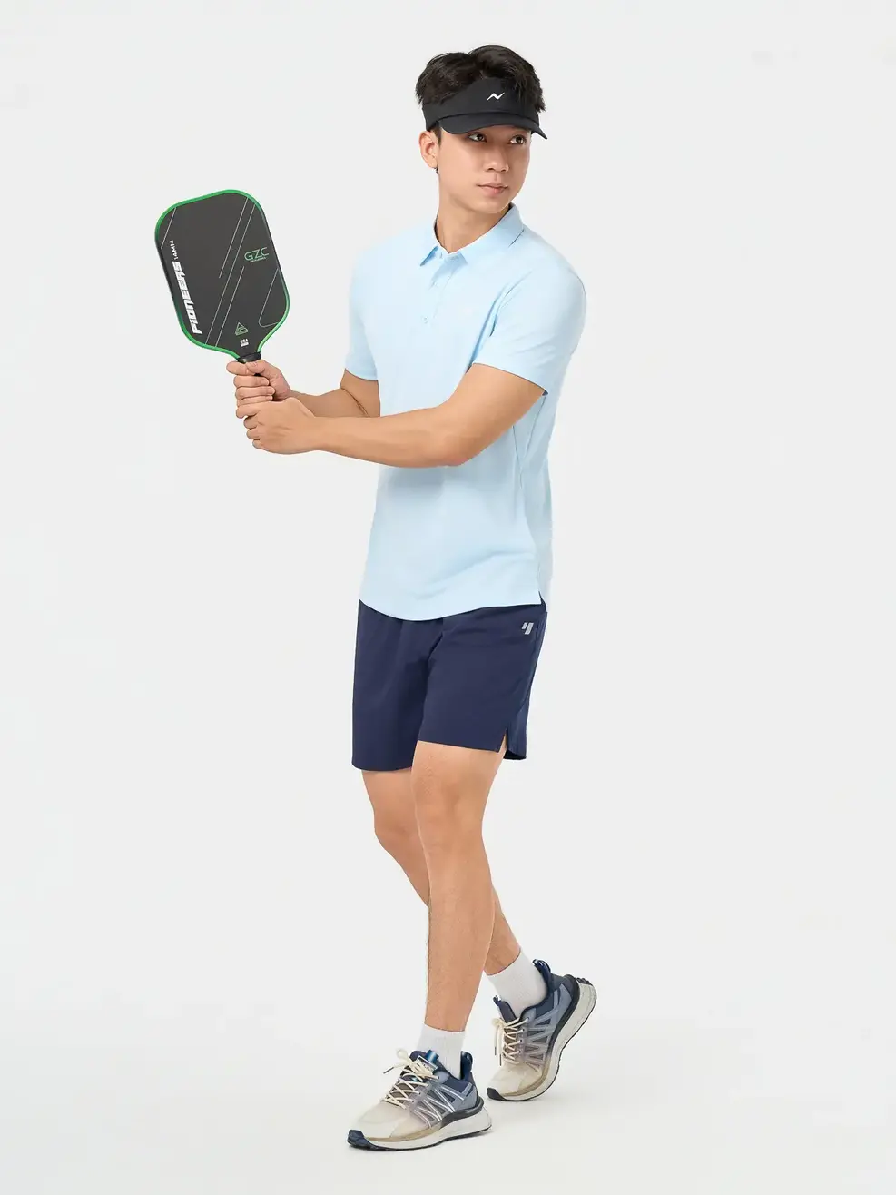 Áo Polo Thể Thao Nam Essential -  Xanh Da Trời 235 - M
