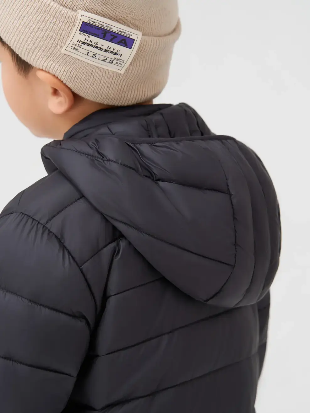 Áo Phao Trẻ Em Gia Đình 4S -  Đen 076 - 122