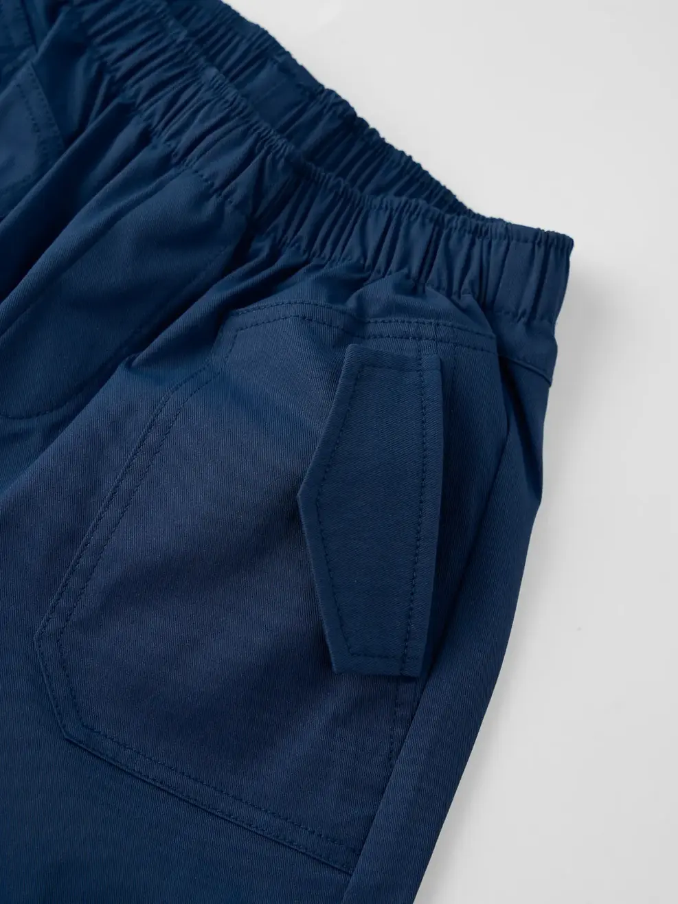 Quần Shorts Túi Ốp - Navy 005 - 2-3