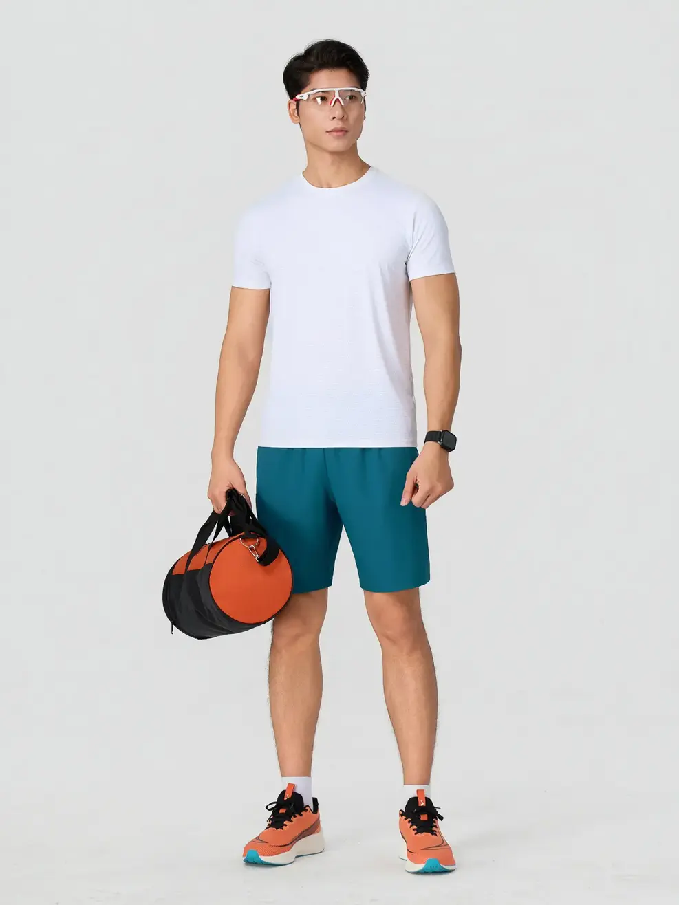 Quần Shorts Thể Thao 6.5 Inch Running - Xanh Lá 028 - 29