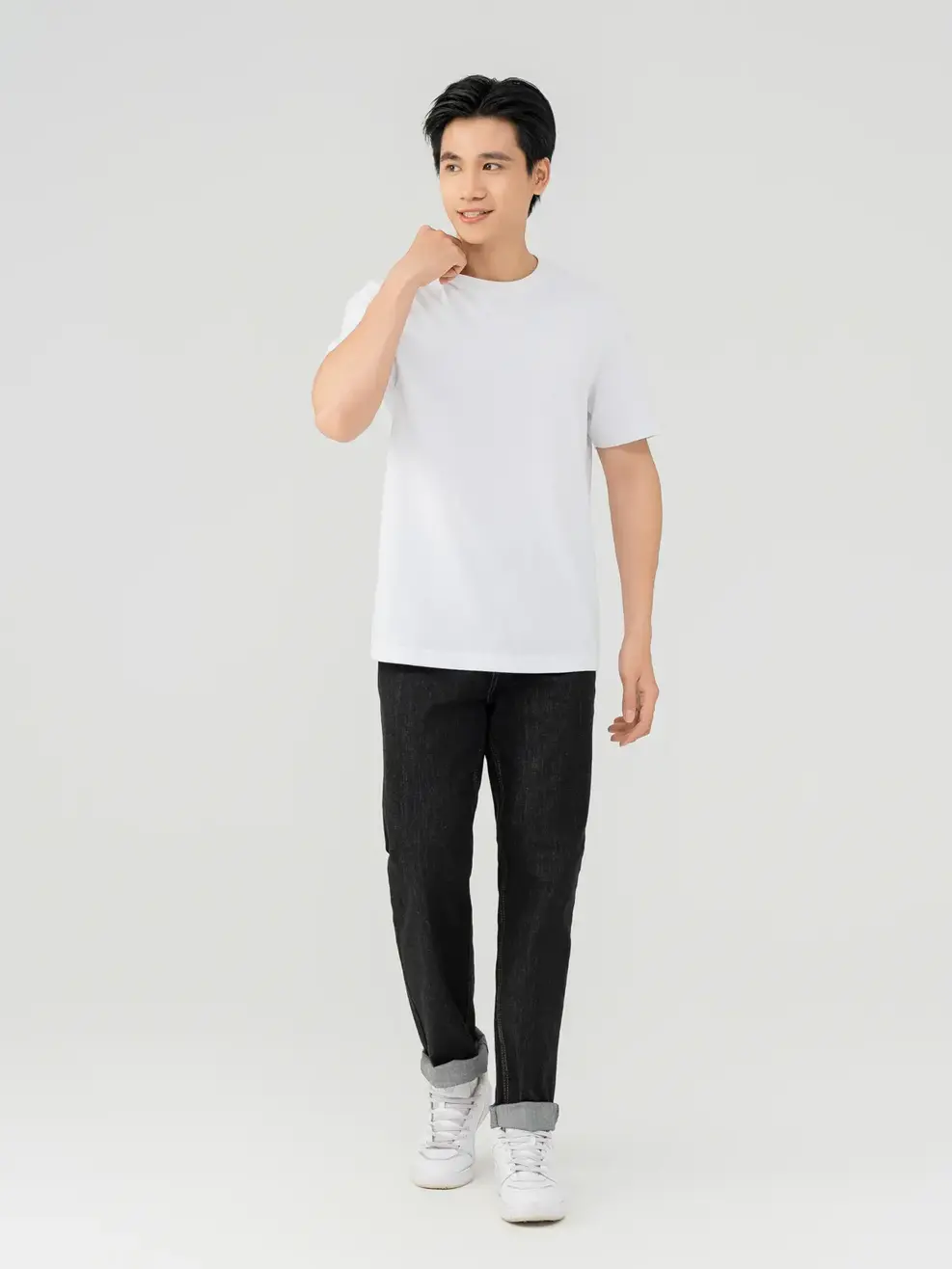 Áo Phông Nam Let Nature Lead - Trắng - M