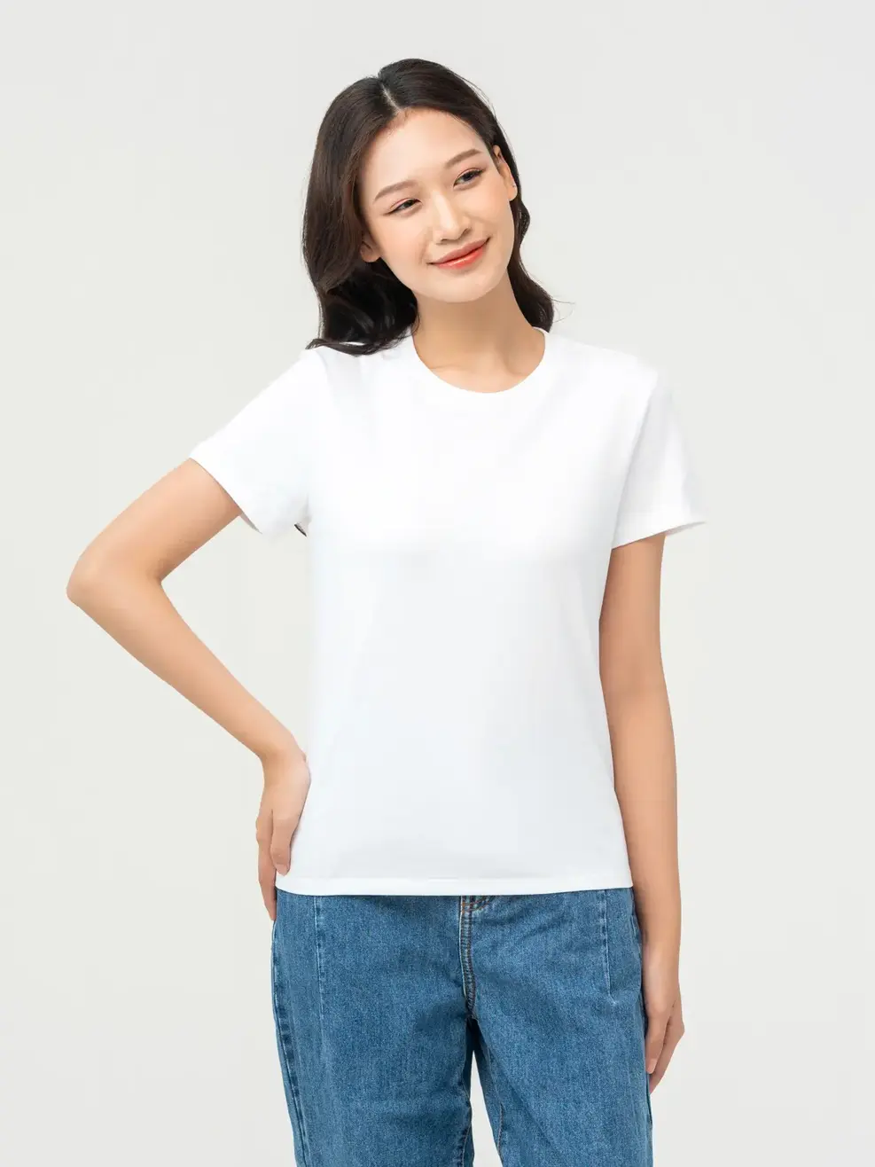 T-shirt Nữ Cotton Bci - Trắng 1 - S