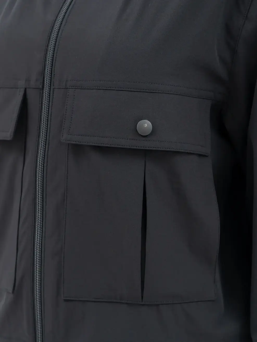 Áo Khoác Thể Thao Nữ Túi Hộp  - Đen - S