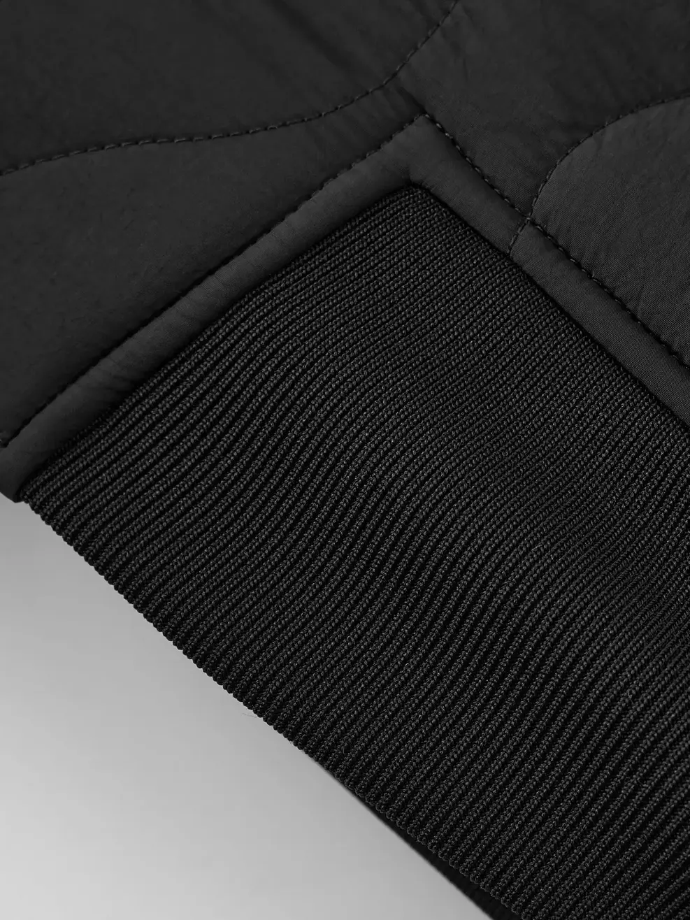 Áo Phao Bomber Nam Chần Sóng Kiểu - ĐEN 002 - M