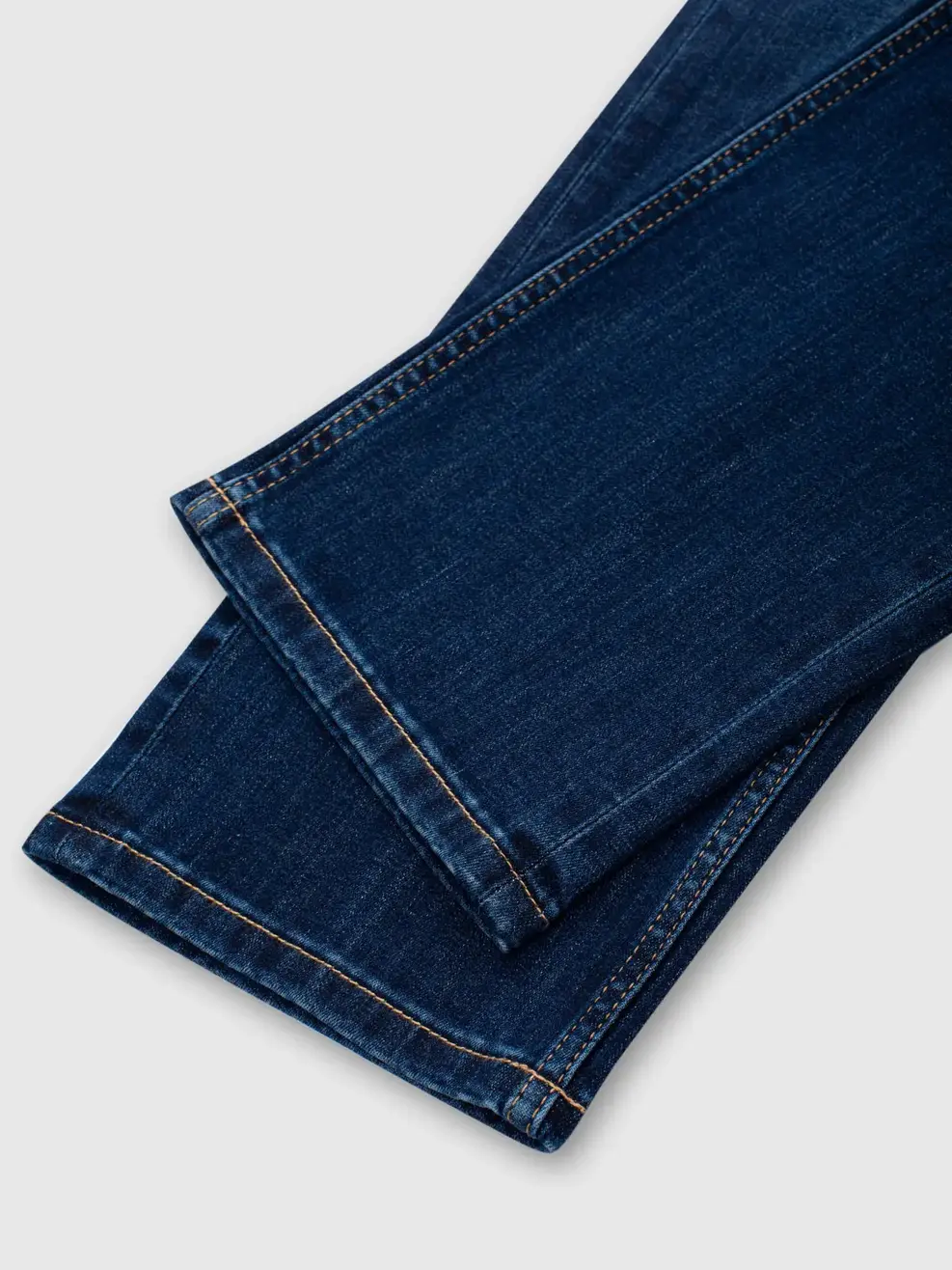 Quần Jeans Nam Regular Siêu Nhẹ Co Giãn - Màu chàm 001 - 28
