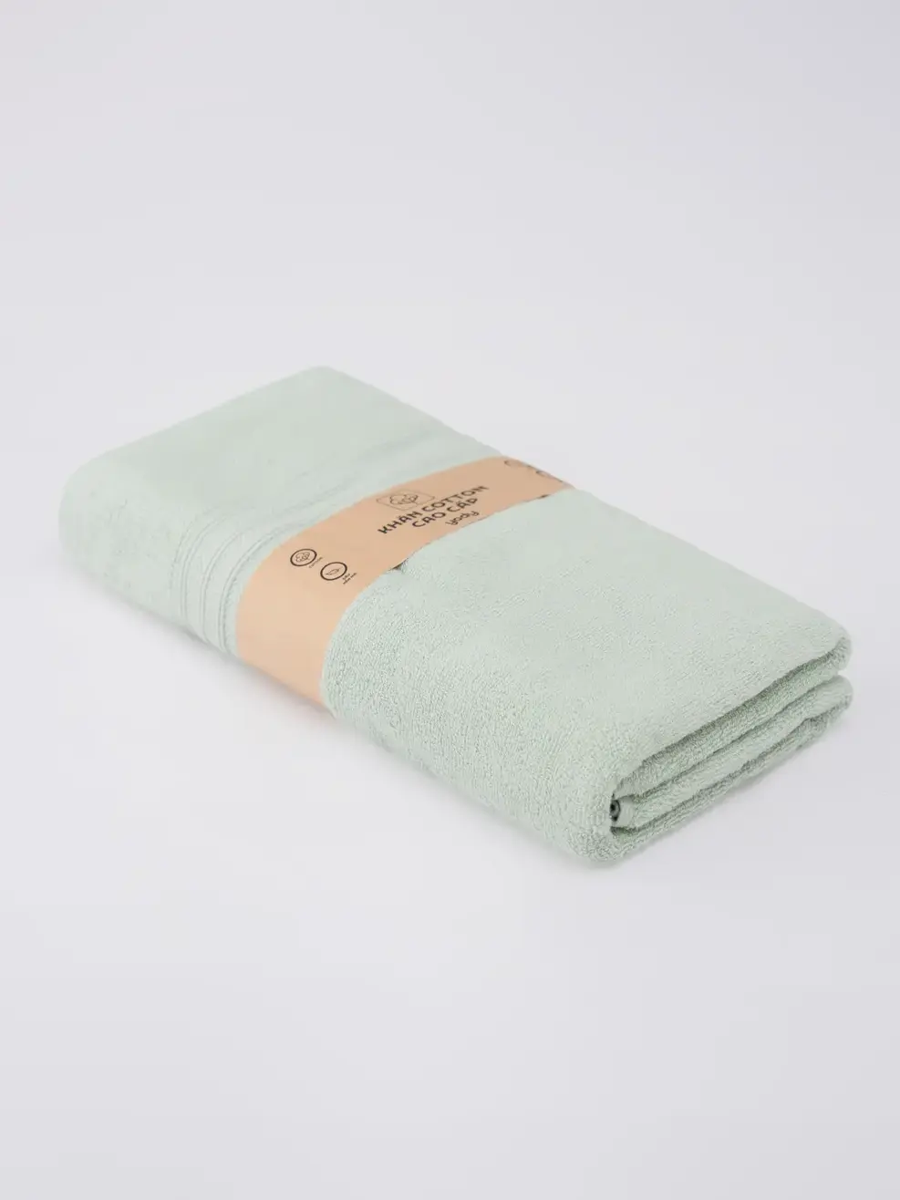 Khăn Tắm Cotton Mềm Mịn Cao Cấp 70x140 - Xanh Ngọc 052 - F