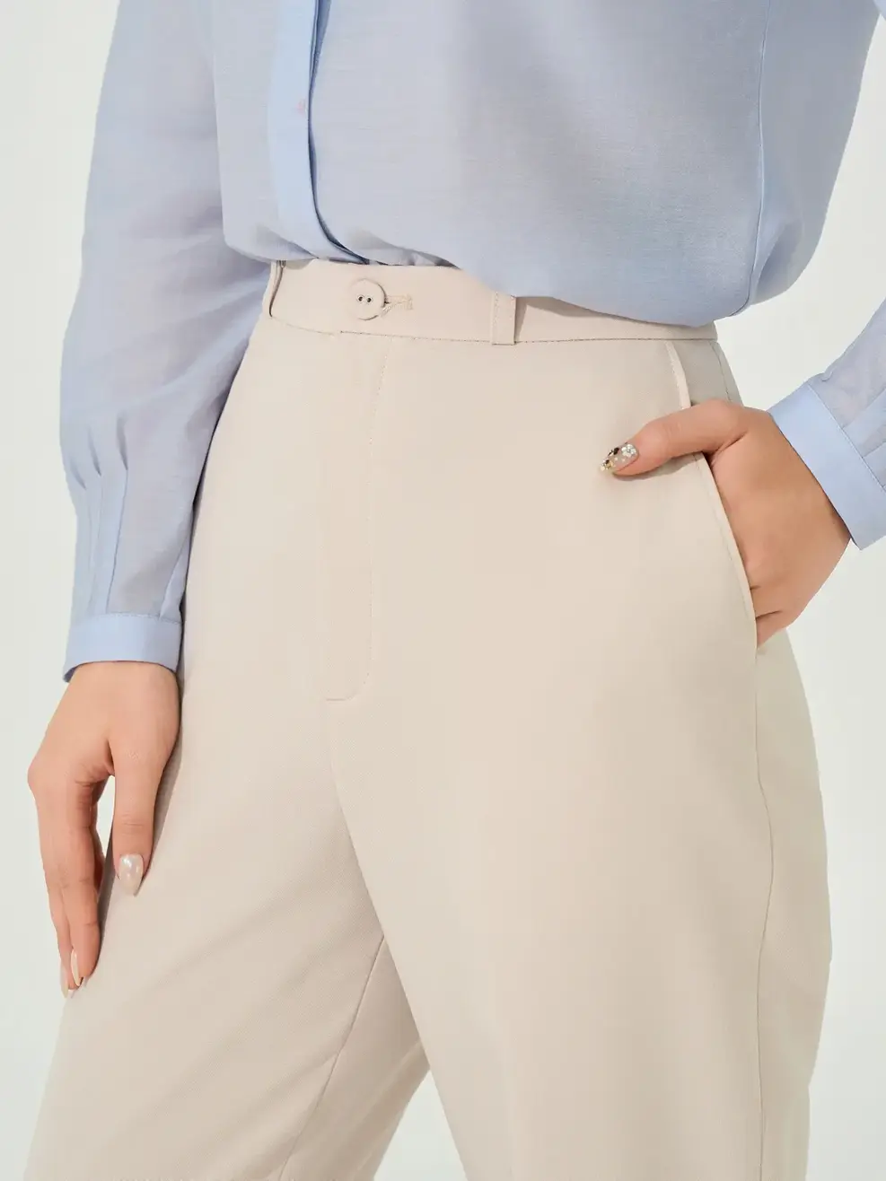 Quần baggy essential - Be 006 - S