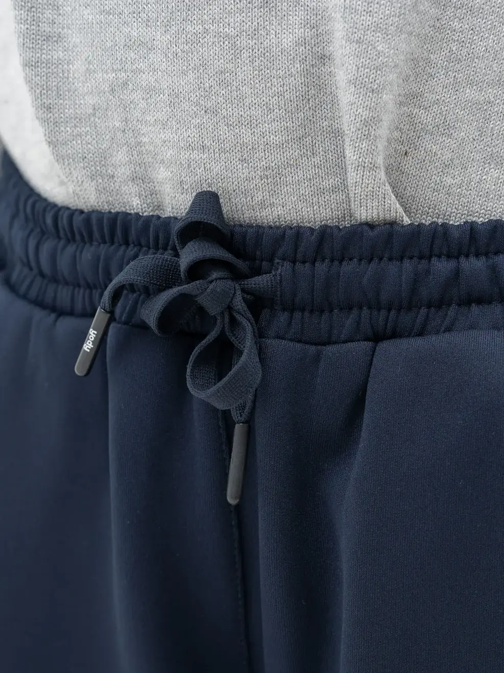 Quần Dài Kid Nhỏ Khóa Gối - Navy - 2