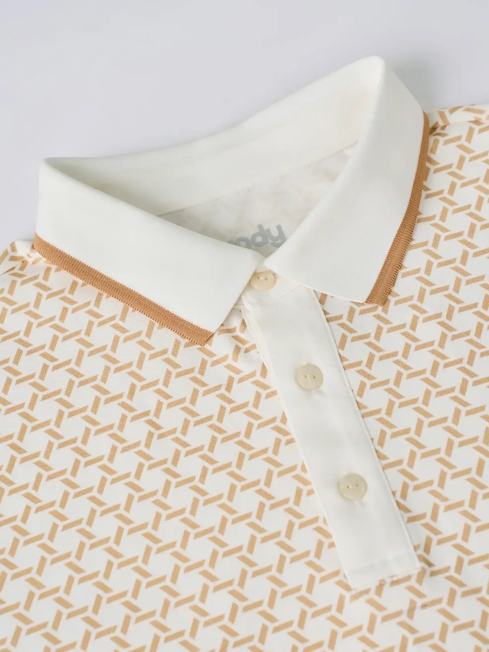 Áo Polo In Tràn Hoạ Tiết - Hoạ Tiết Be 004 - XS