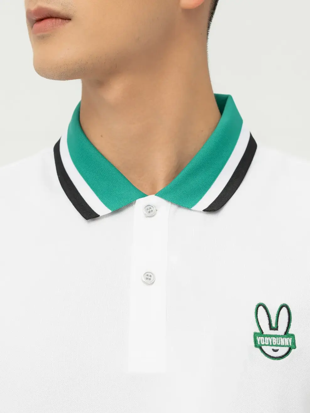 Polo Nam Cafe Bo 3 Màu - Trắng - M